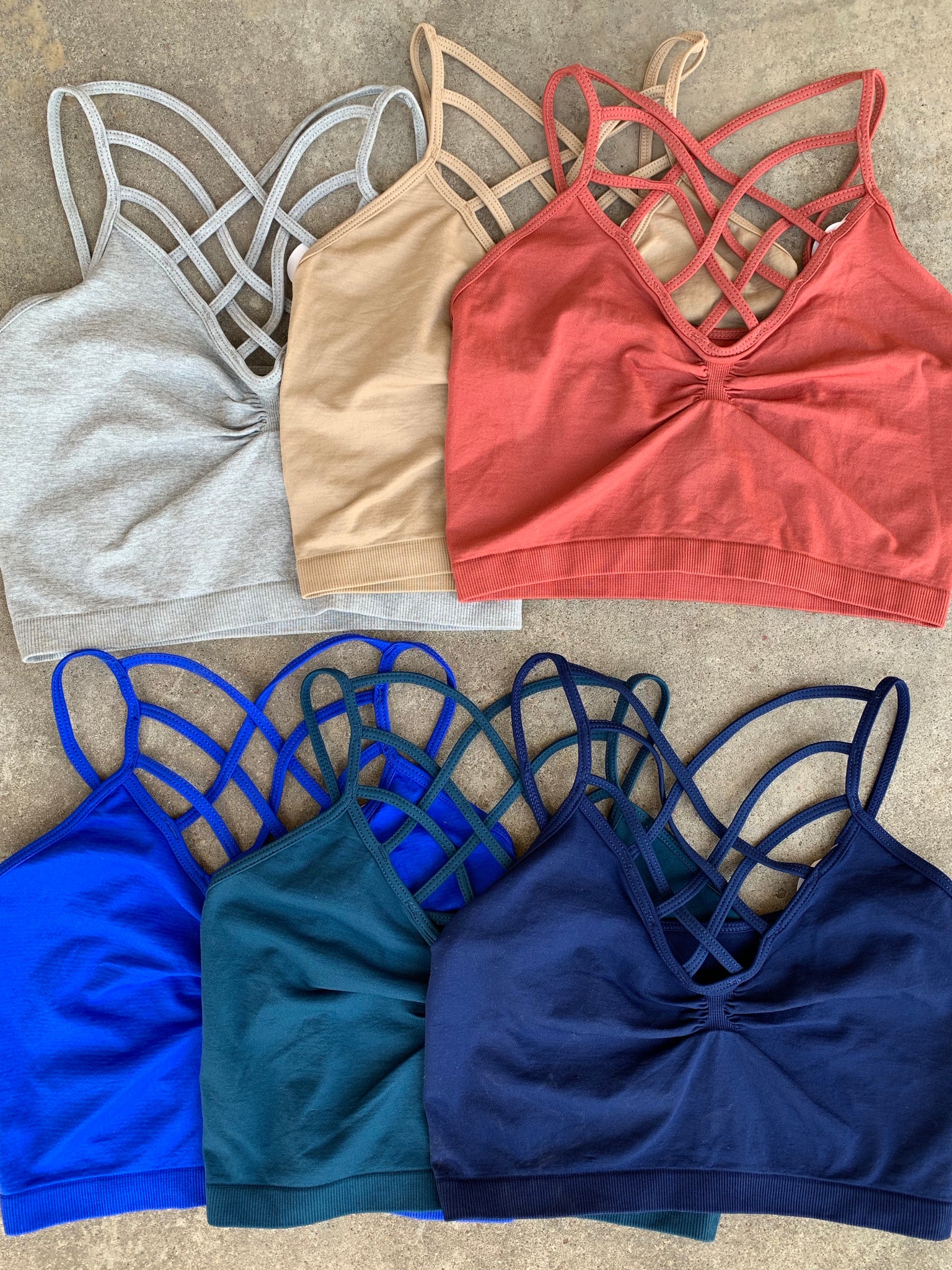 Criss Cross Bralettes