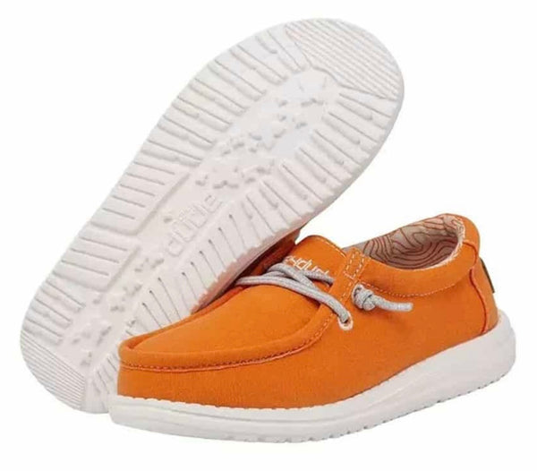 Hey Dude Wally Youth- Fiesta Orange