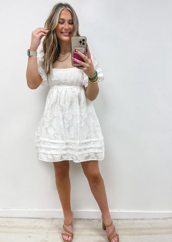 White Dove Mini Dress