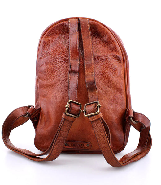 Dominique Mini Leather Backpack